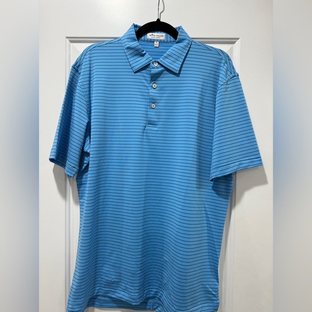 Peter Millar Blue Performance Polo - image 1